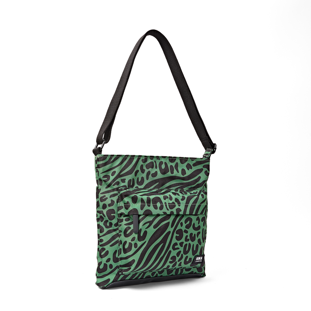 Kennington Crossbody Bag in Mixed Animal Artichoke
