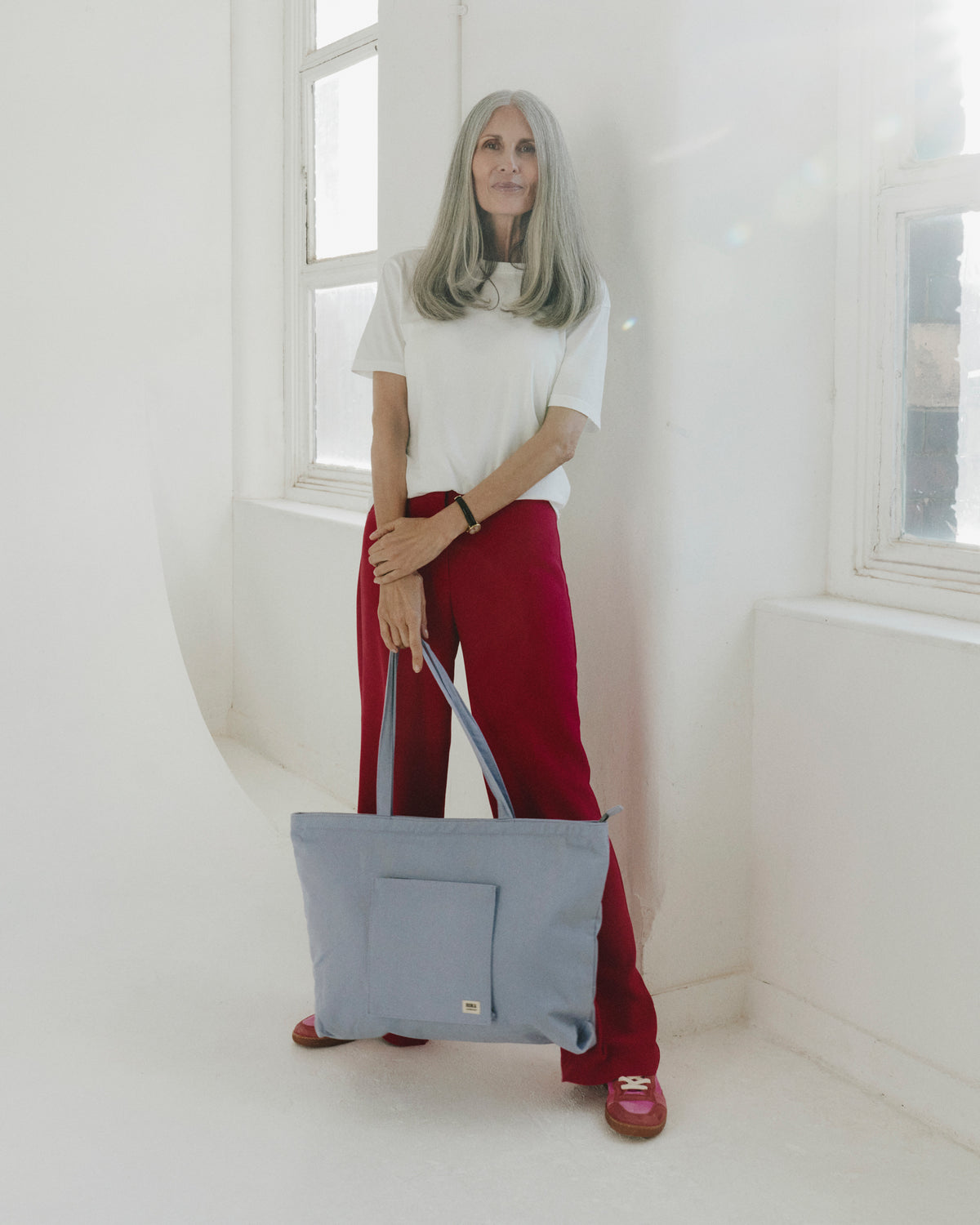 Portobello Tote Bag in Periwinkle