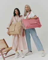 Portobello Tote Bag in Crimson