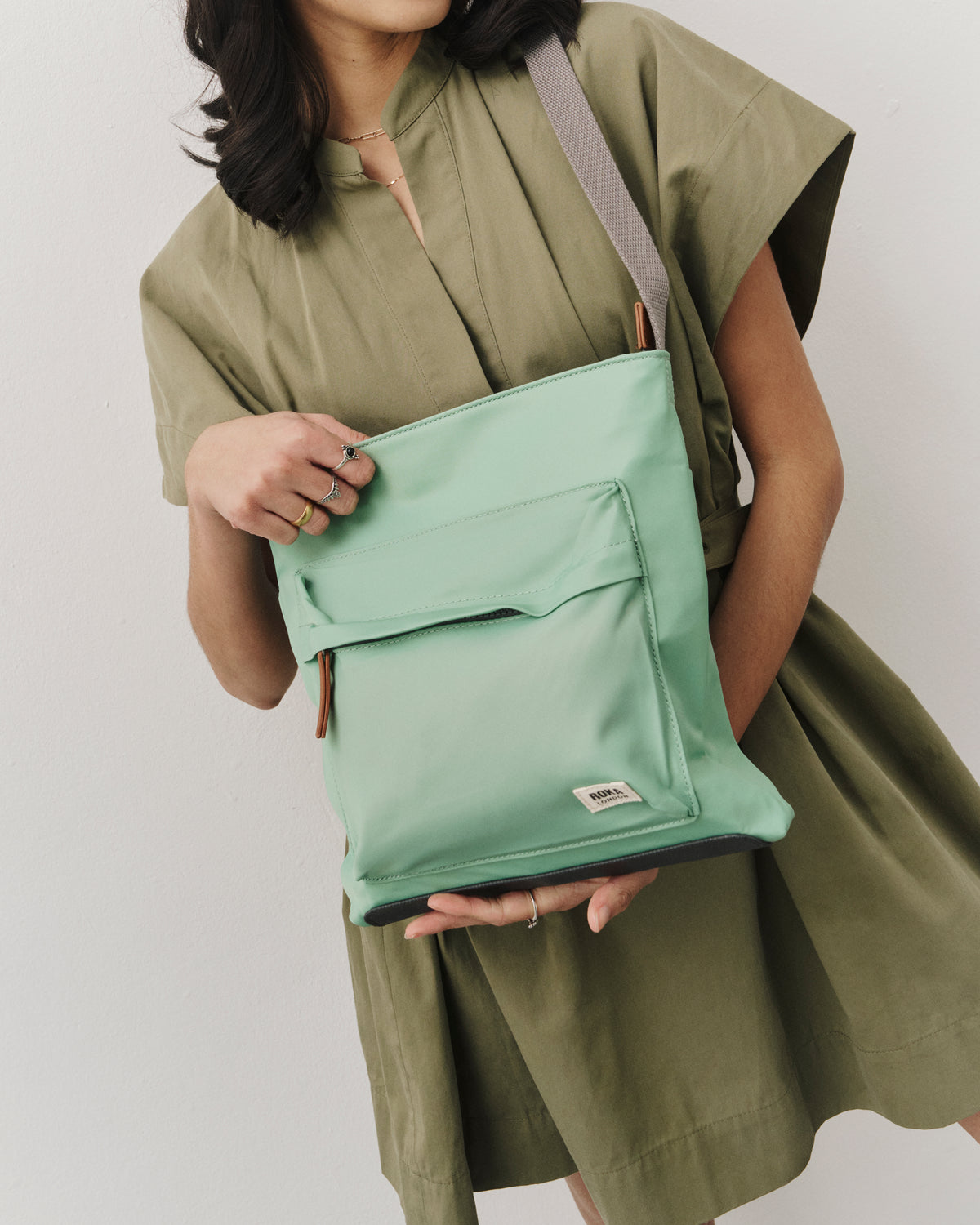 Kennington Crossbody Bag in Matcha