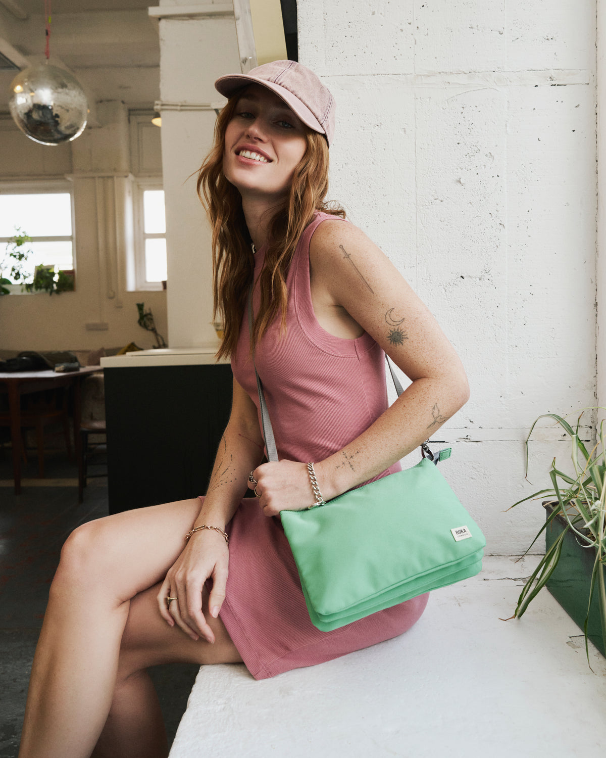 Carnaby Crossbody Bag in Peppermint