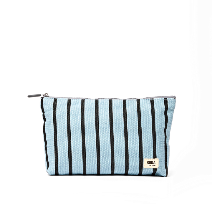 Maida Vale Pouch in Blue Stripe