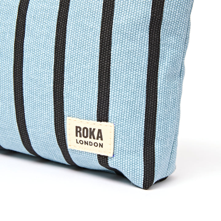 Maida Vale Pouch in Blue Stripe