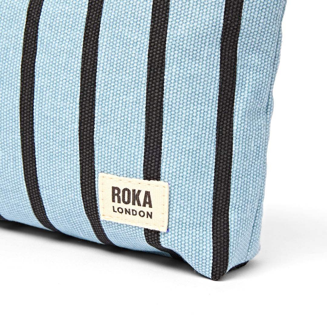 Maida Vale Pouch in Blue Stripe