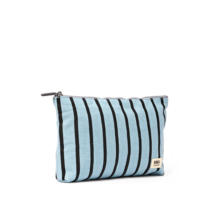 Maida Vale Pouch in Blue Stripe