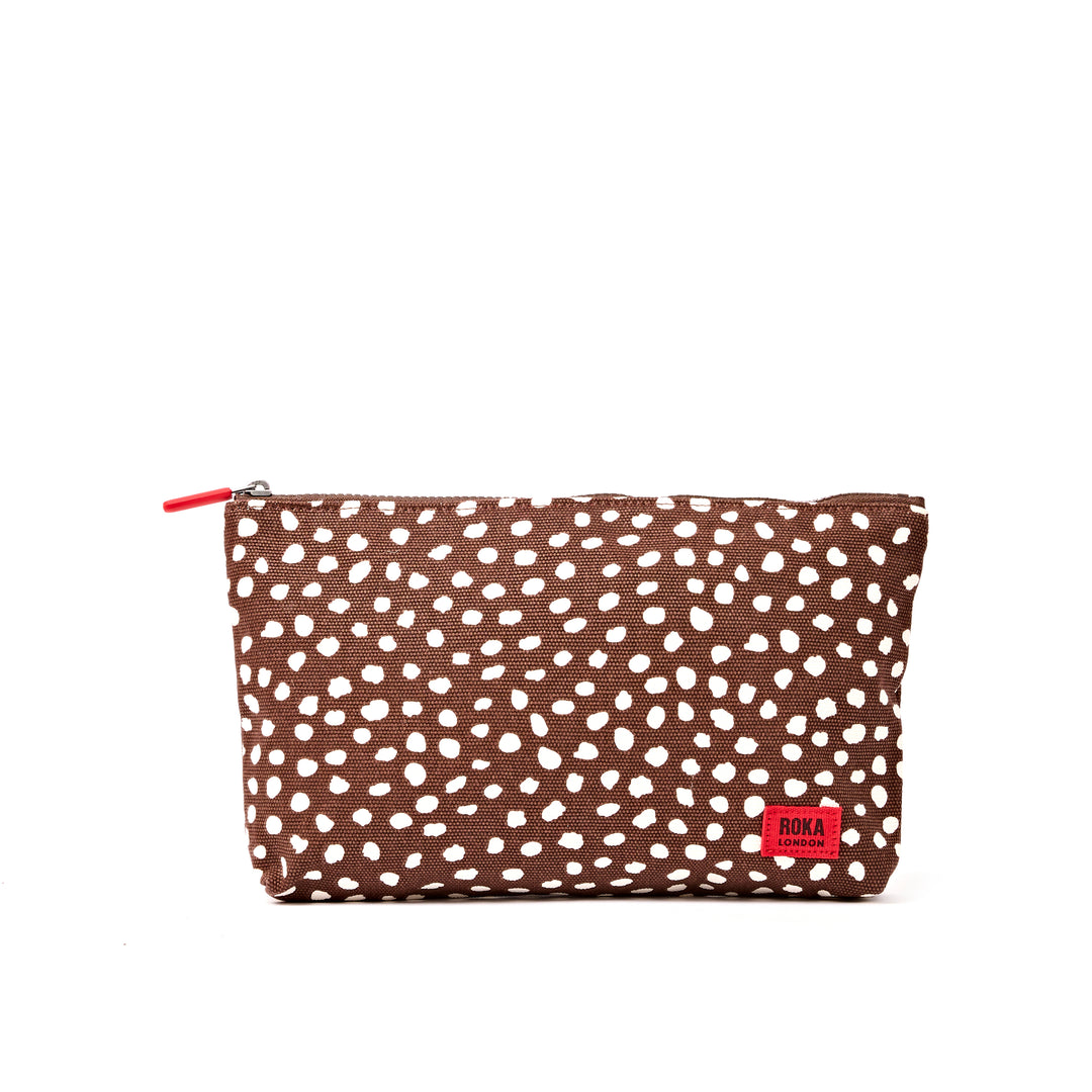 Maida Vale Pouch in Brown Spot