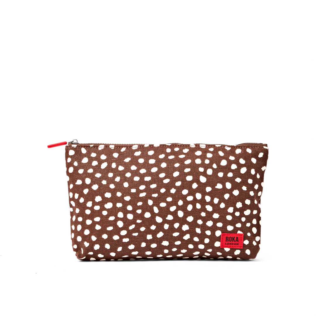 Maida Vale Pouch in Brown Spot