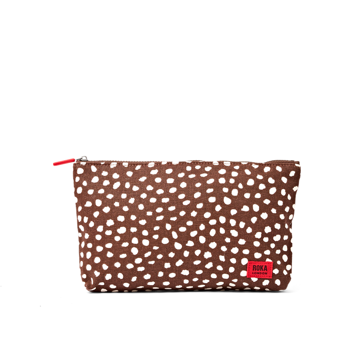 Maida Vale Pouch in Brown Spot