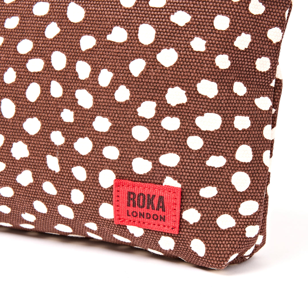 Maida Vale Pouch in Brown Spot