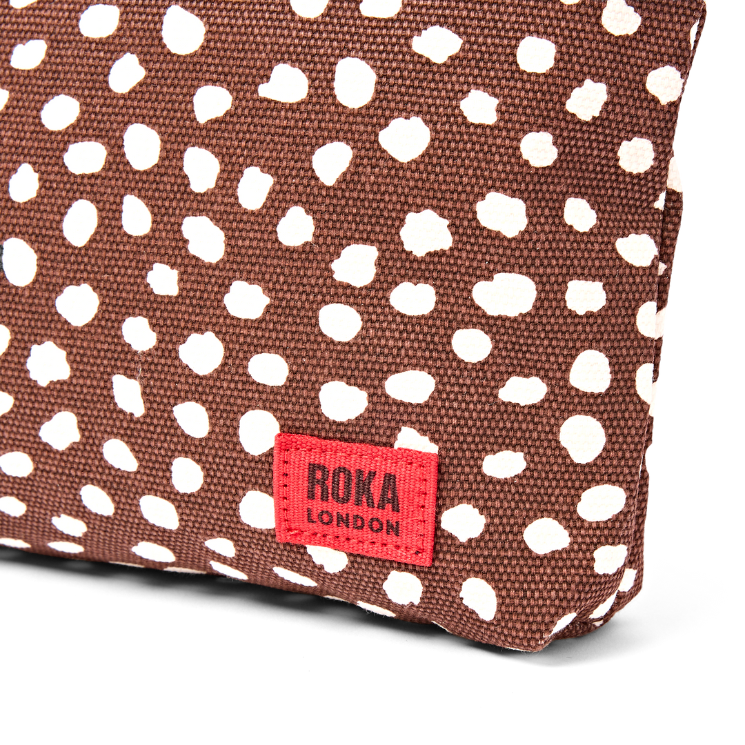 Maida Vale Pouch in Brown Spot