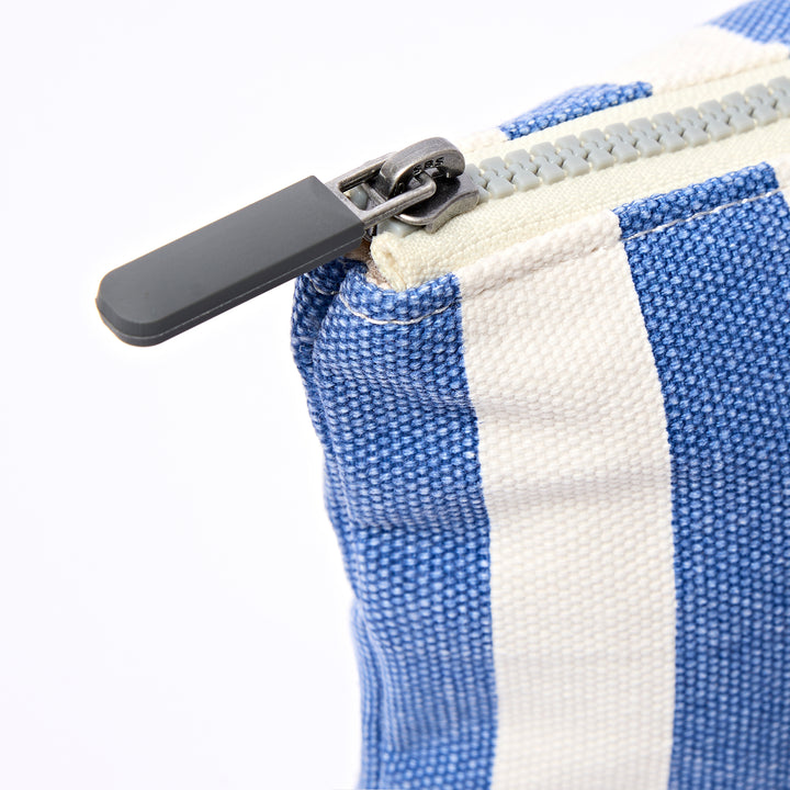 Maida Vale Pouch in Denim Stripe