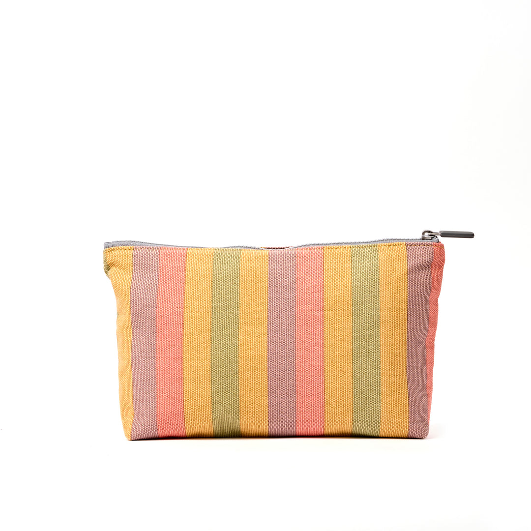 Maida Vale Pouch in Faded Multi Stripe