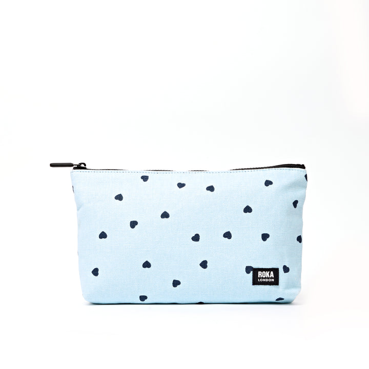 Maida Vale Pouch in Heart Print