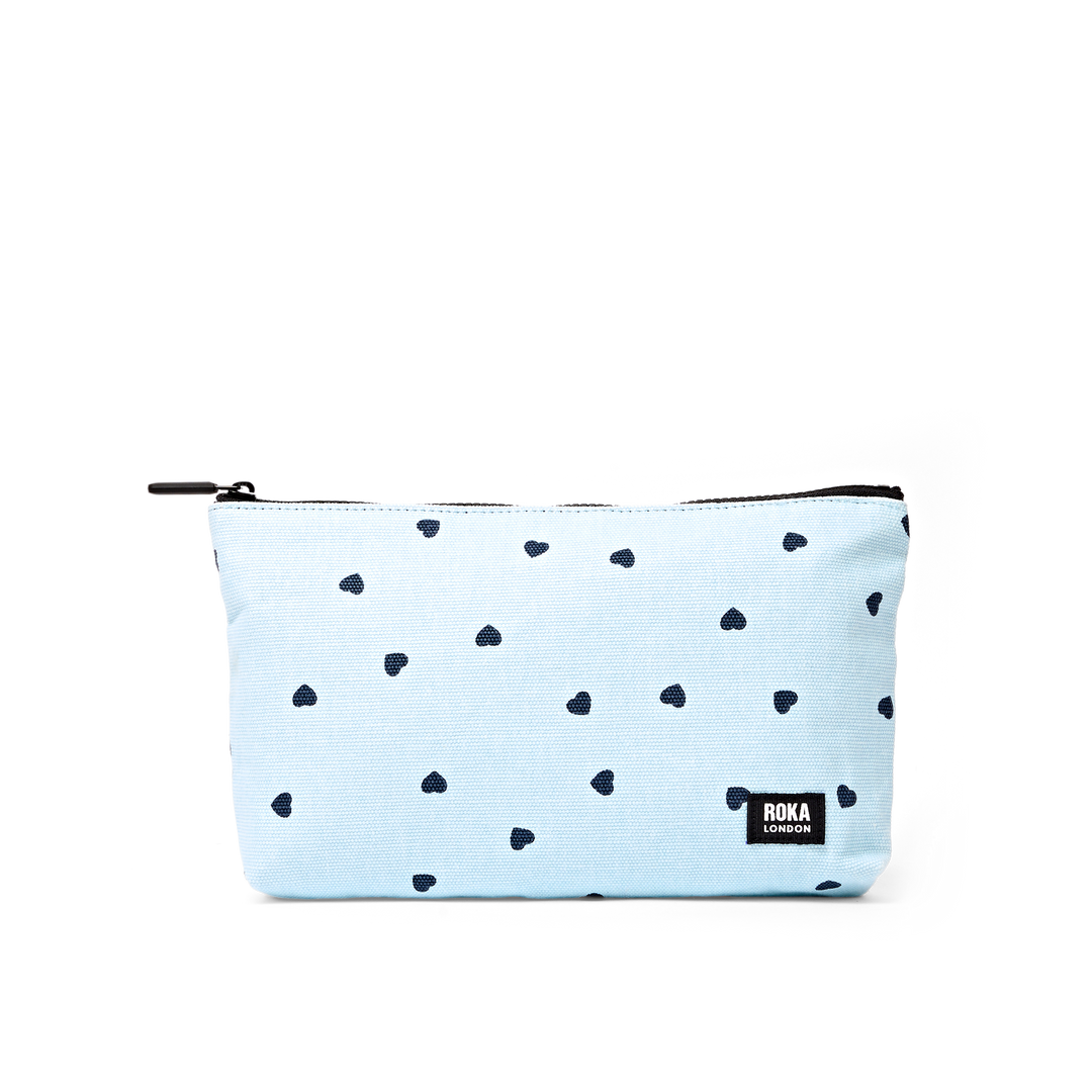 Maida Vale Pouch in Heart Print