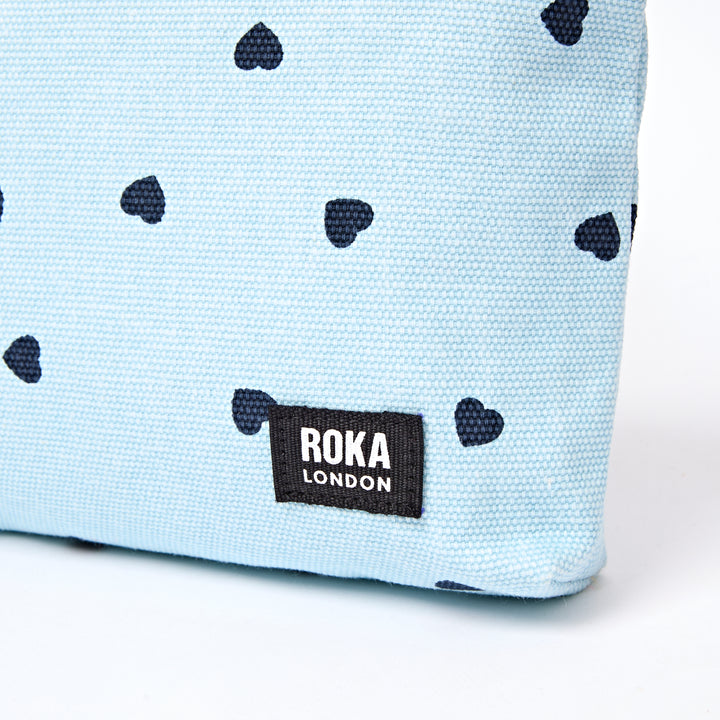 Maida Vale Pouch in Heart Print