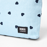 Maida Vale Pouch in Heart Print