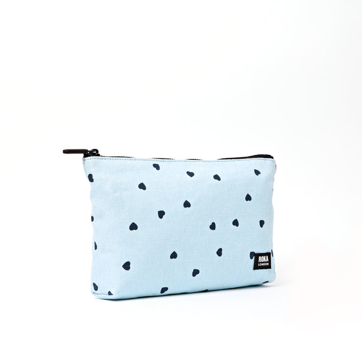 Maida Vale Pouch in Heart Print