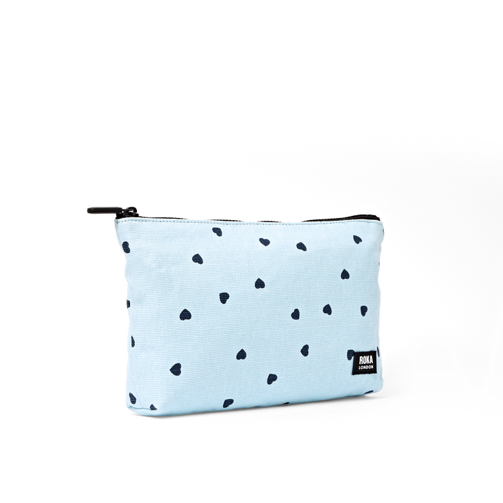 Maida Vale Pouch in Heart Print