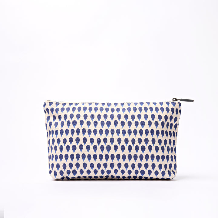 Maida Vale Pouch in Denim Rain Indigo