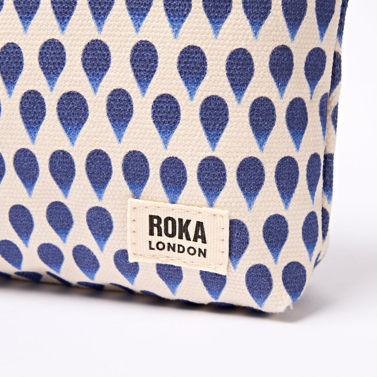 Maida Vale Pouch in Denim Rain Indigo