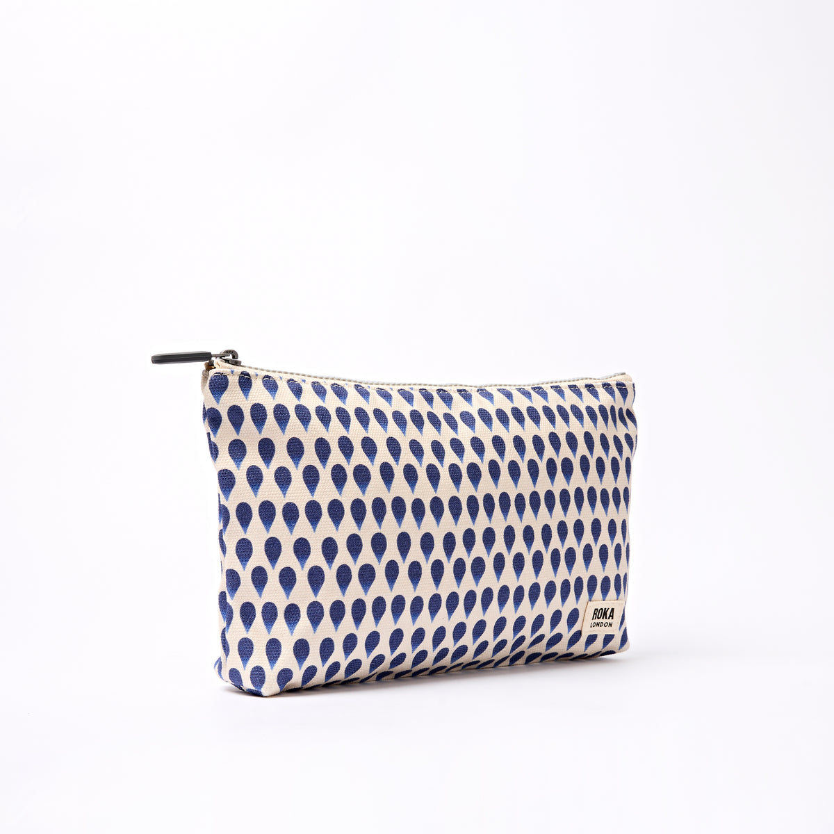 Maida Vale Pouch in Denim Rain Indigo