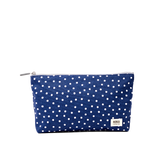 Maida Vale Pouch in Navy Polka