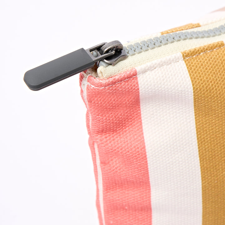 Maida Vale Pouch in Pastel Multi Stripe