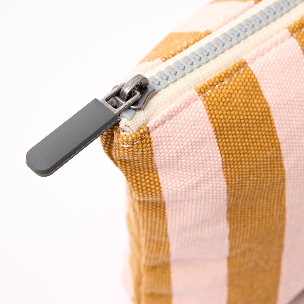 Maida Vale Pouch in Rose Gold Stripe