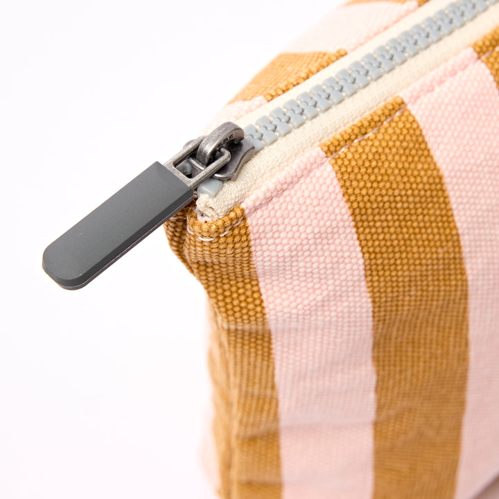 Maida Vale Pouch in Rose Gold Stripe