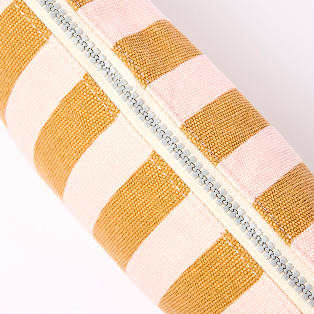 Maida Vale Pouch in Rose Gold Stripe