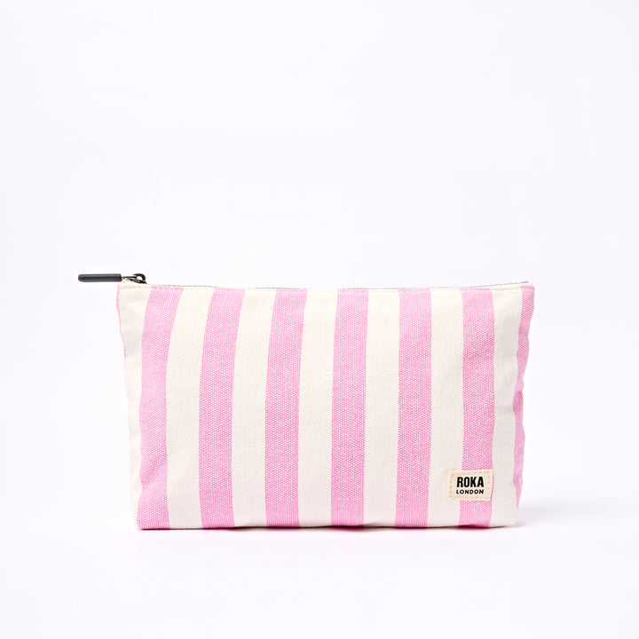 Maida Vale Pouch in Sherbet Stripe