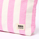 Maida Vale Pouch in Sherbet Stripe