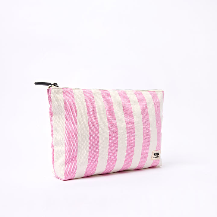 Maida Vale Pouch in Sherbet Stripe