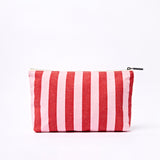 Maida Vale Pouch in Strawberry Stripe