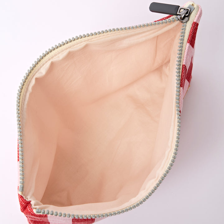 Maida Vale Pouch in Strawberry Stripe