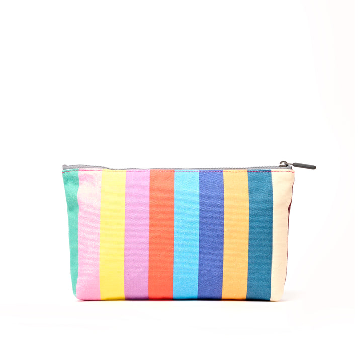 Maida Vale Pouch in Wide Stripe Multi