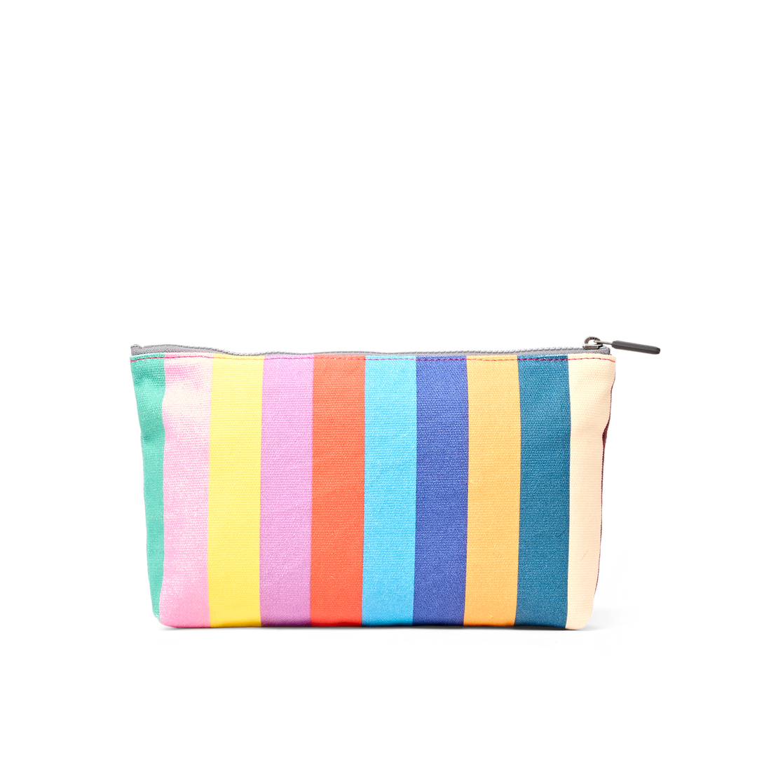 Maida Vale Pouch in Wide Stripe Multi