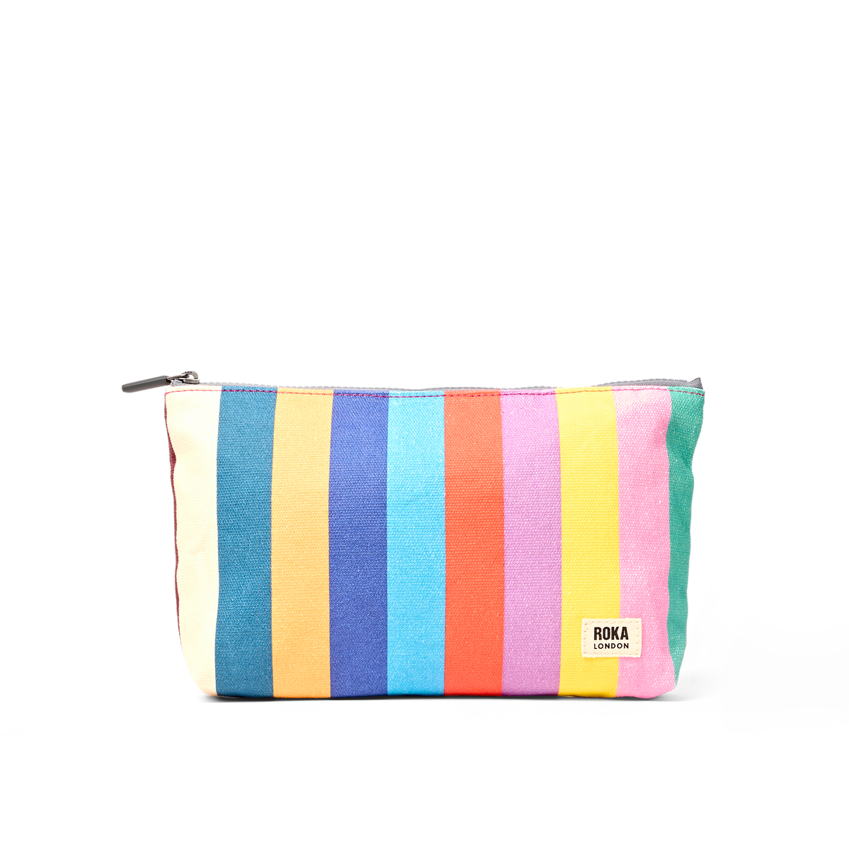 Maida Vale Pouch in Wide Stripe Multi