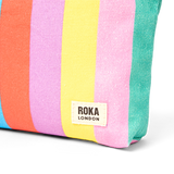 Maida Vale Pouch in Wide Stripe Multi