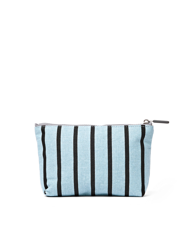 Maida Vale Pouch in Blue Stripe