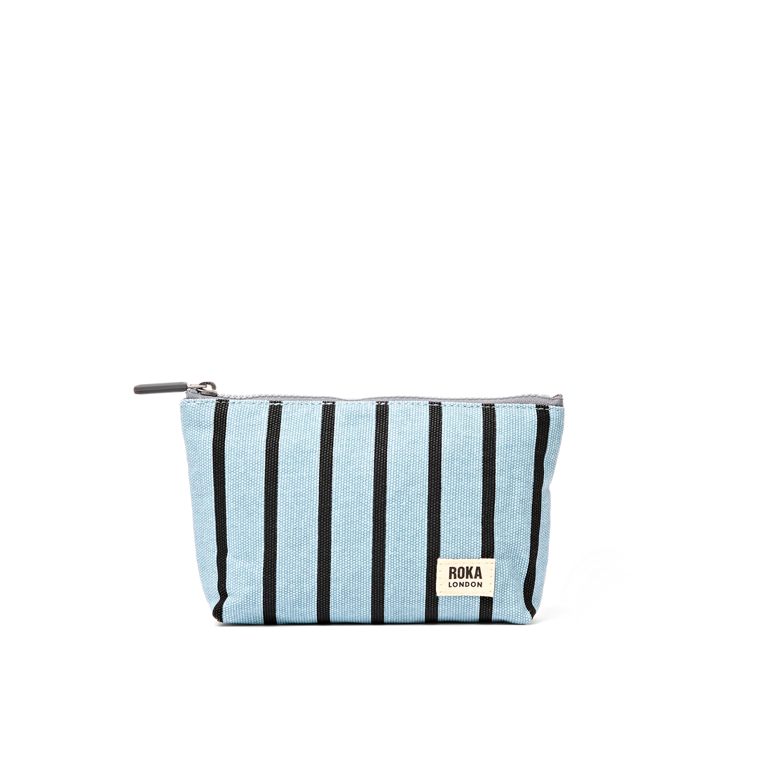 Maida Vale Pouch in Blue Stripe