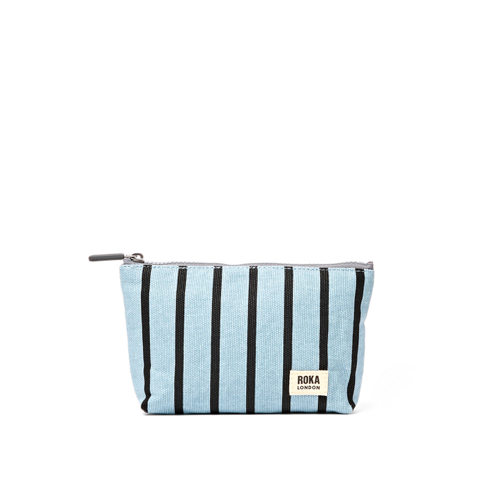 Maida Vale Pouch in Blue Stripe