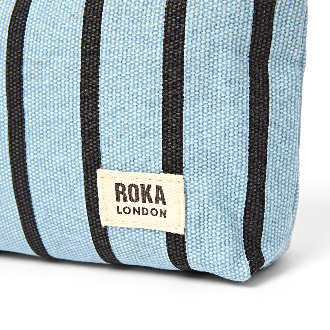 Maida Vale Pouch in Blue Stripe