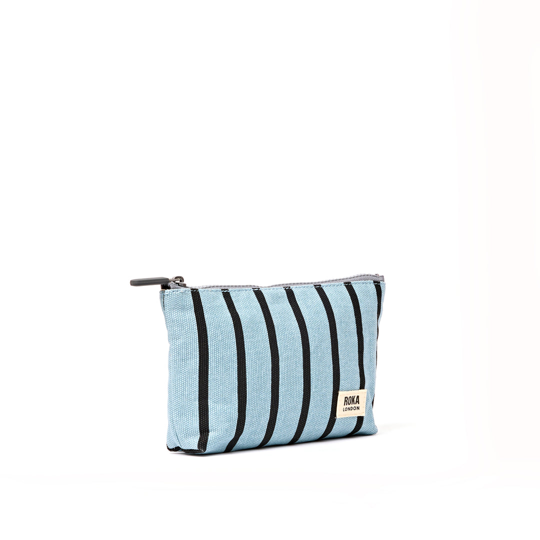 Maida Vale Pouch in Blue Stripe