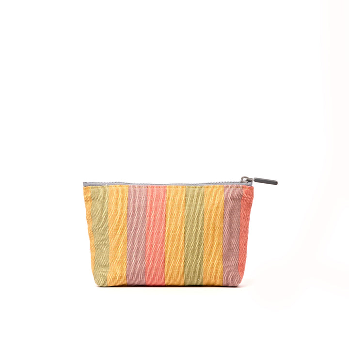 Maida Vale Pouch in Faded Multi Stripe