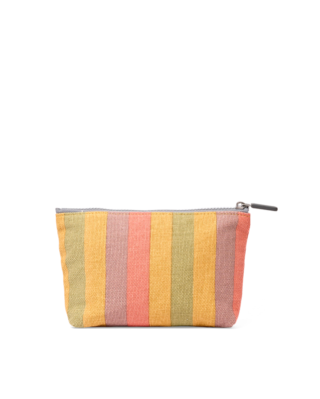 Maida Vale Pouch in Faded Multi Stripe