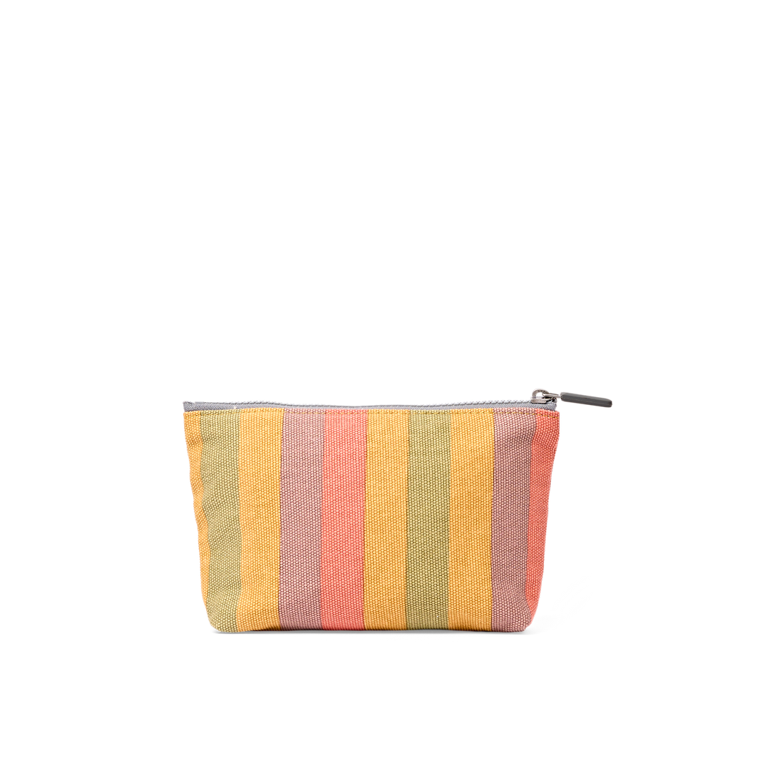 Maida Vale Pouch in Faded Multi Stripe