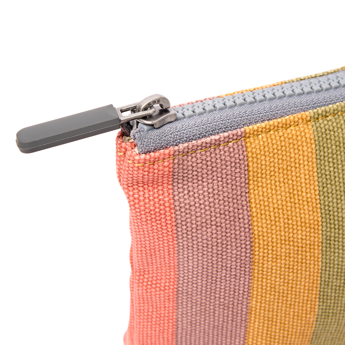 Maida Vale Pouch in Faded Multi Stripe