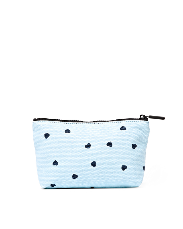Maida Vale Pouch in Heart Print
