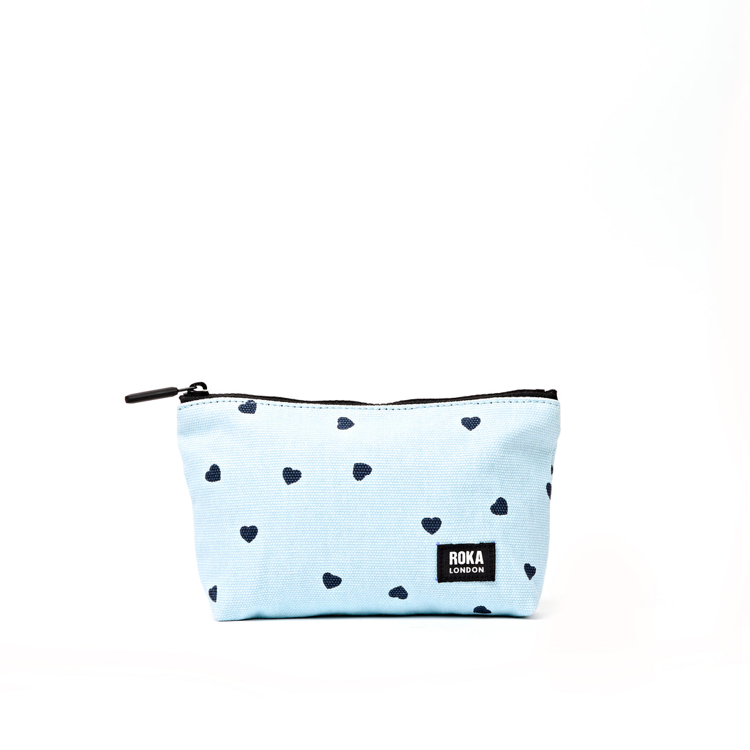 Maida Vale Pouch in Heart Print